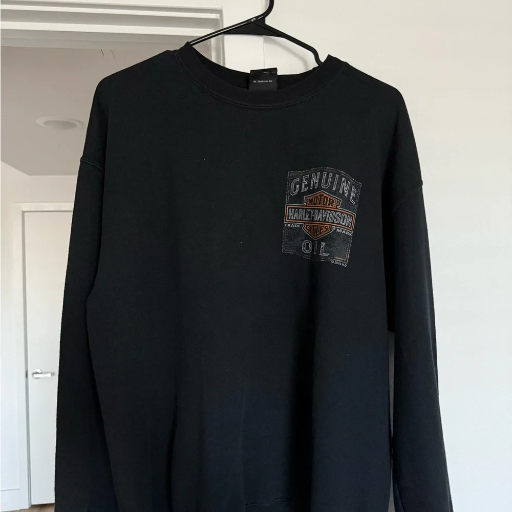 Harley-Davidson Black Crewneck - Picture 2 of 4